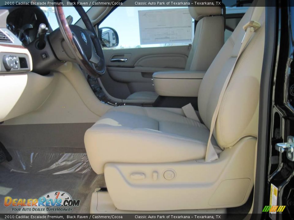 2010 Cadillac Escalade Premium Black Raven / Cashmere/Cocoa Photo #7