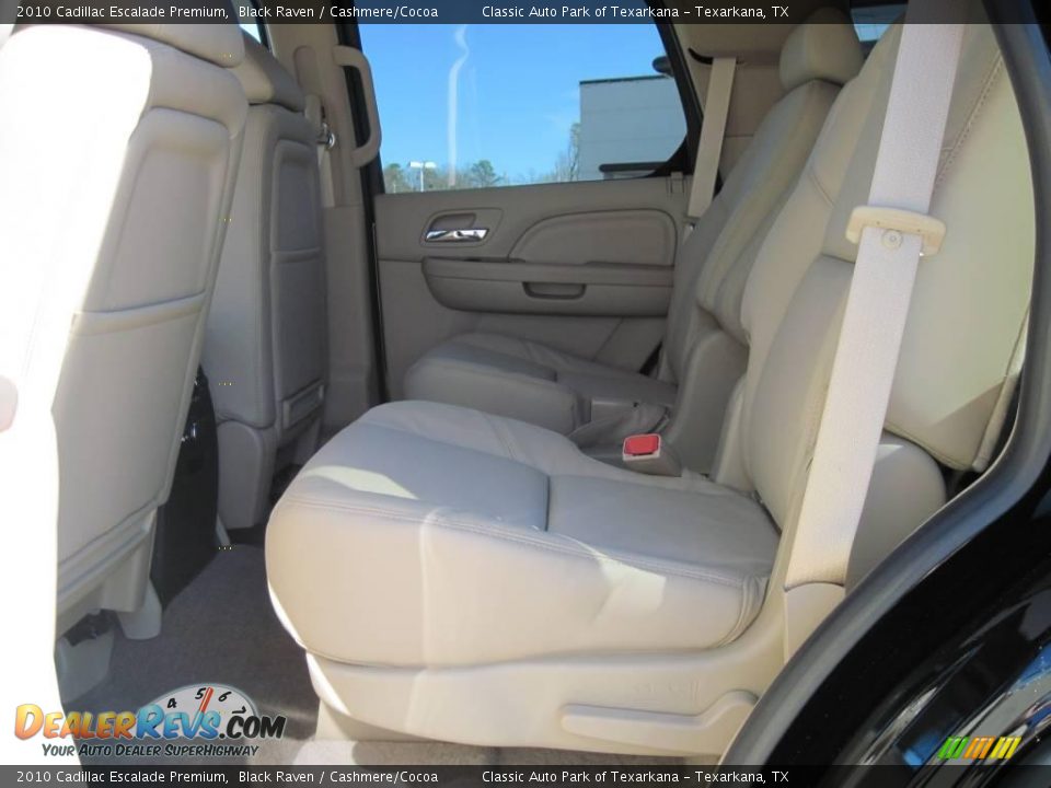 2010 Cadillac Escalade Premium Black Raven / Cashmere/Cocoa Photo #8