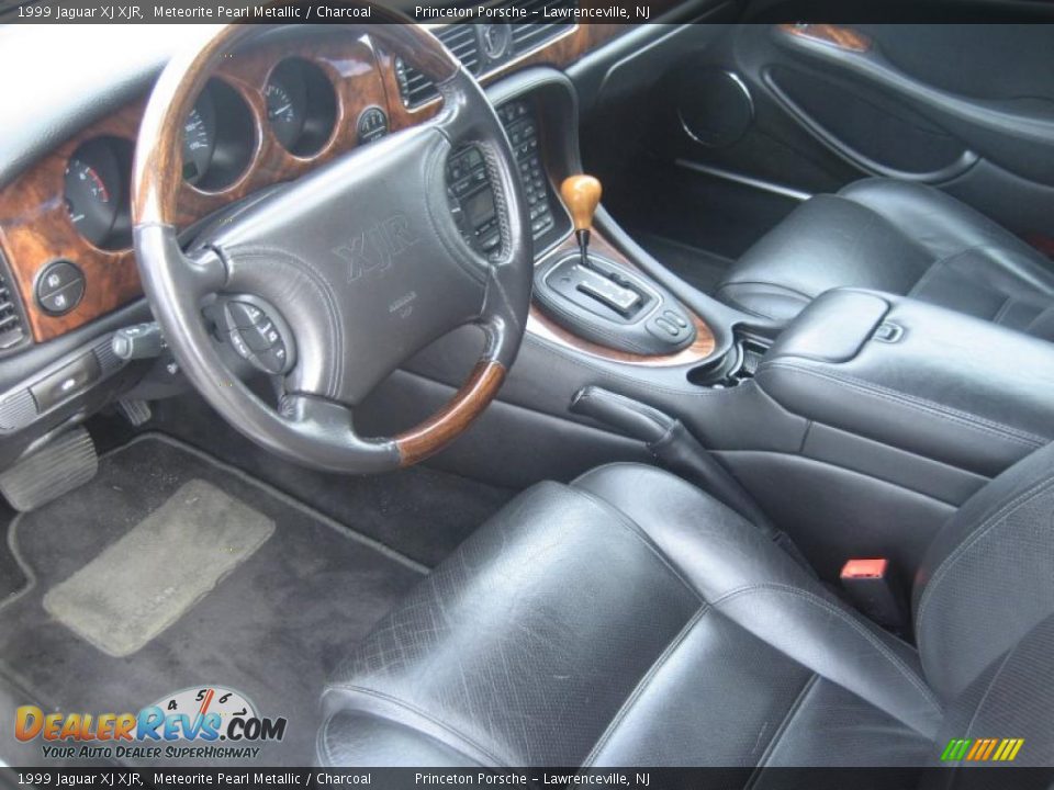 1999 Jaguar XJ XJR Meteorite Pearl Metallic / Charcoal Photo #25