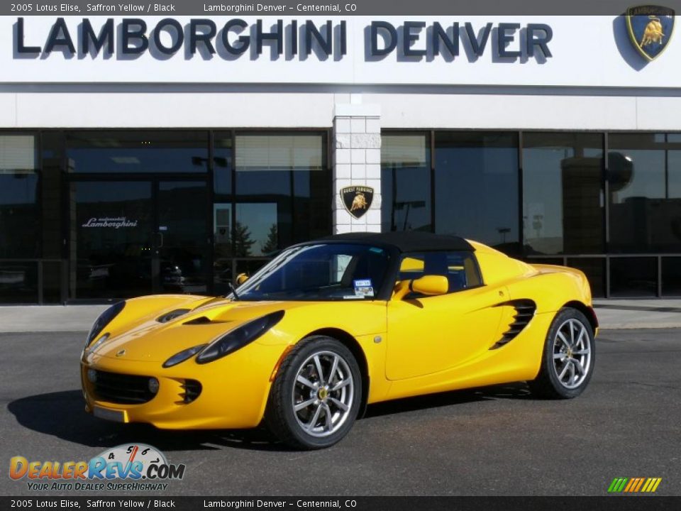 2005 Lotus Elise Saffron Yellow / Black Photo #1