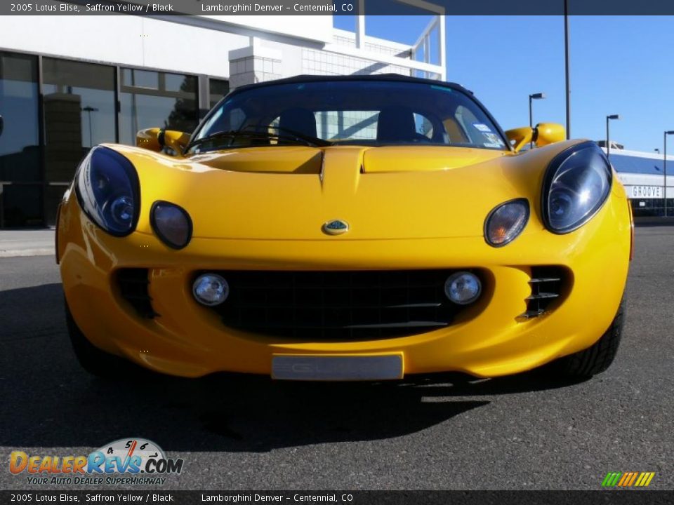 2005 Lotus Elise Saffron Yellow / Black Photo #3