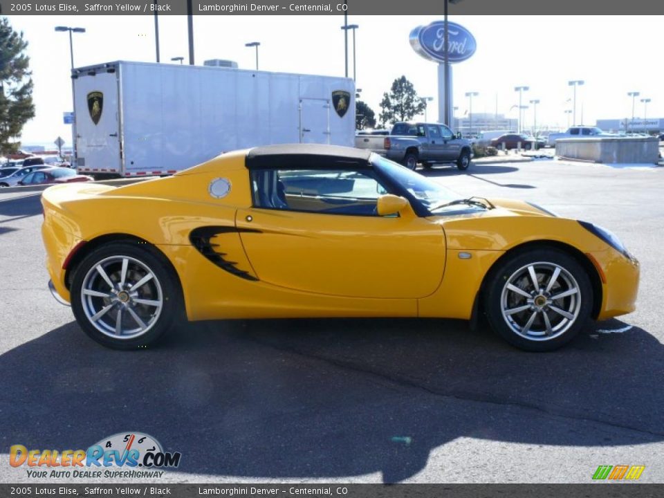 2005 Lotus Elise Saffron Yellow / Black Photo #5