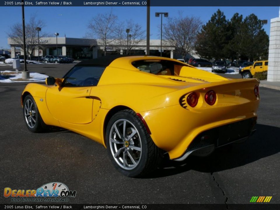 Saffron Yellow 2005 Lotus Elise  Photo #8