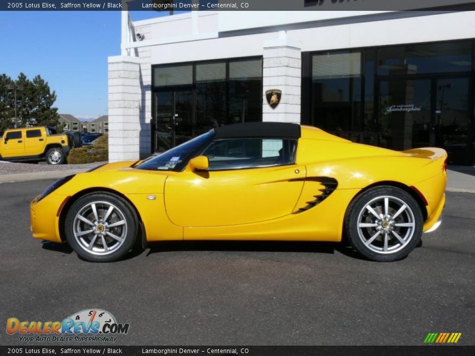 Saffron Yellow 2005 Lotus Elise  Photo #9