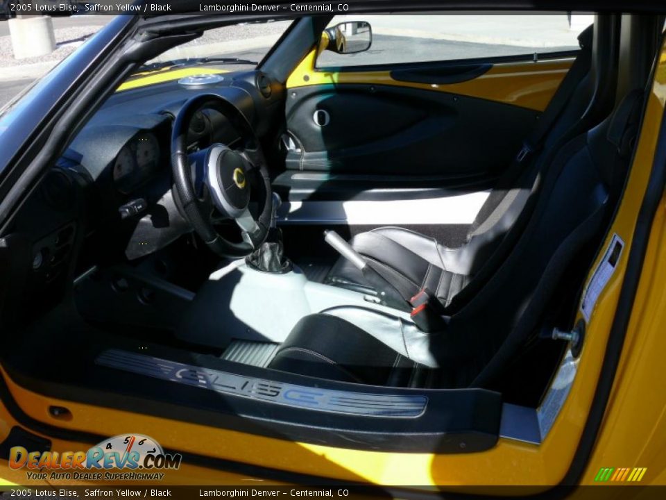 2005 Lotus Elise Saffron Yellow / Black Photo #11