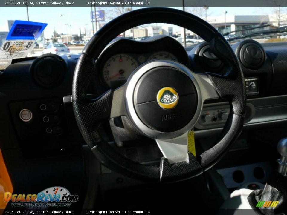 2005 Lotus Elise Saffron Yellow / Black Photo #12