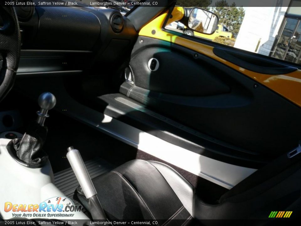 2005 Lotus Elise Saffron Yellow / Black Photo #16
