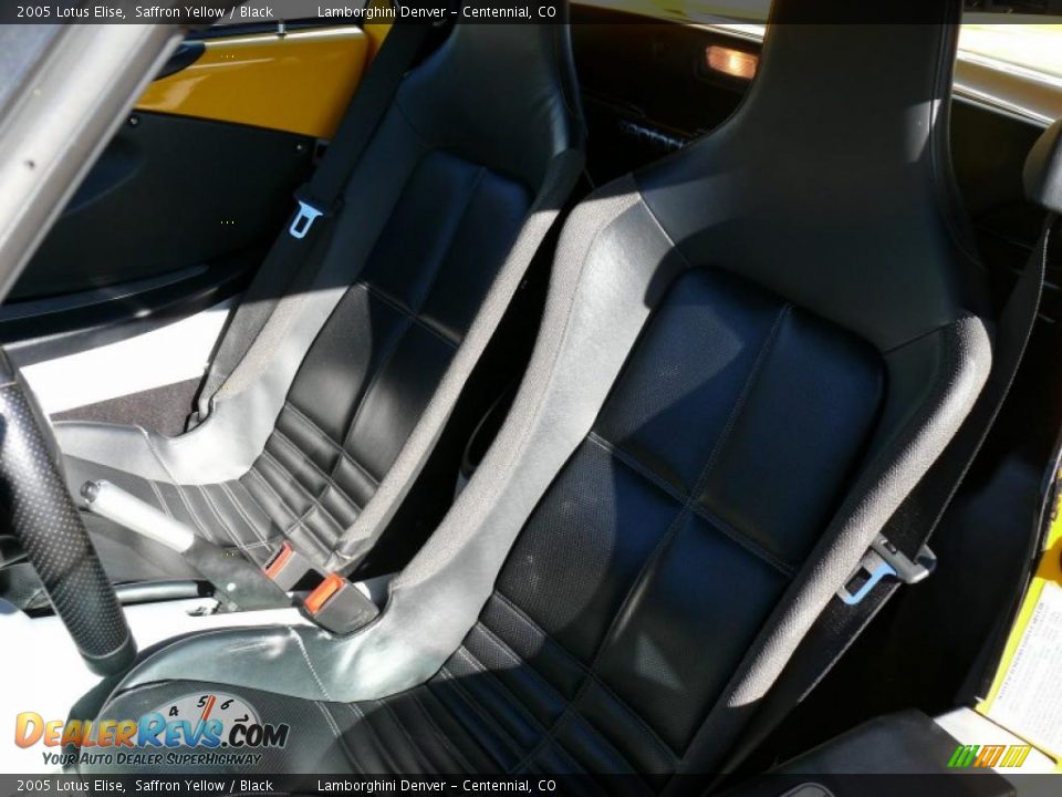 2005 Lotus Elise Saffron Yellow / Black Photo #17