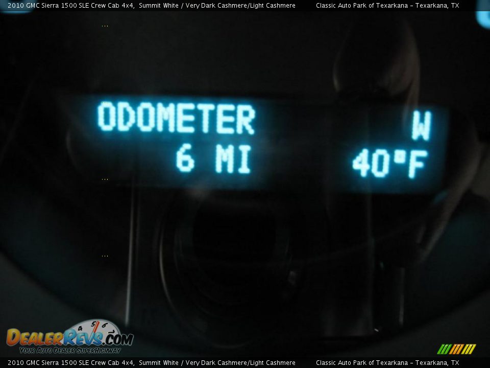 2010 GMC Sierra 1500 SLE Crew Cab 4x4 Summit White / Very Dark Cashmere/Light Cashmere Photo #24