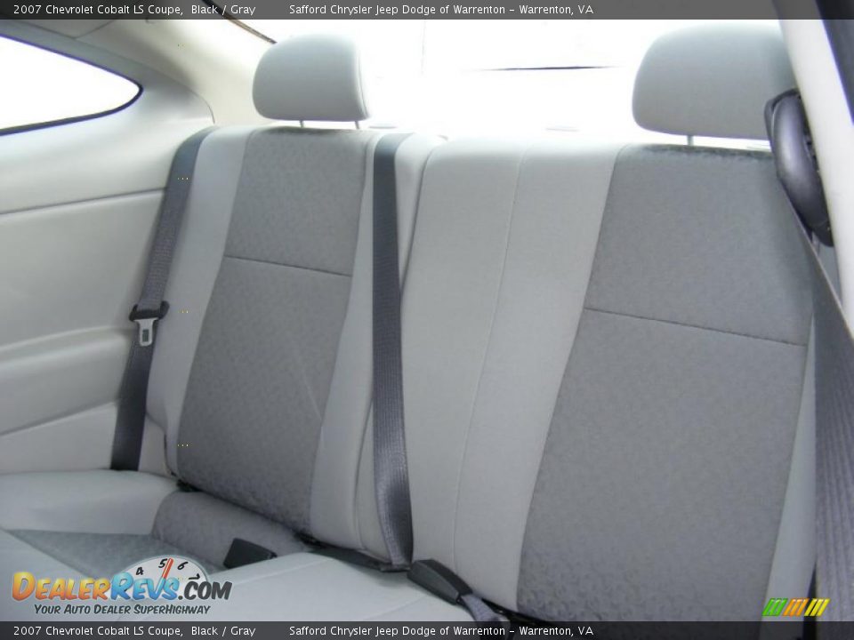 2007 Chevrolet Cobalt LS Coupe Black / Gray Photo #15