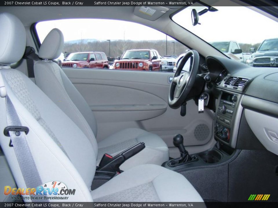 2007 Chevrolet Cobalt LS Coupe Black / Gray Photo #19