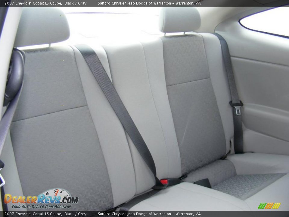 2007 Chevrolet Cobalt LS Coupe Black / Gray Photo #21