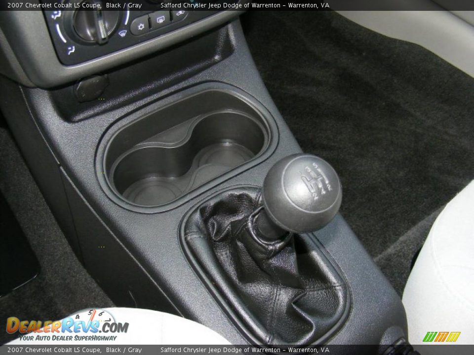 2007 Chevrolet Cobalt LS Coupe Black / Gray Photo #23