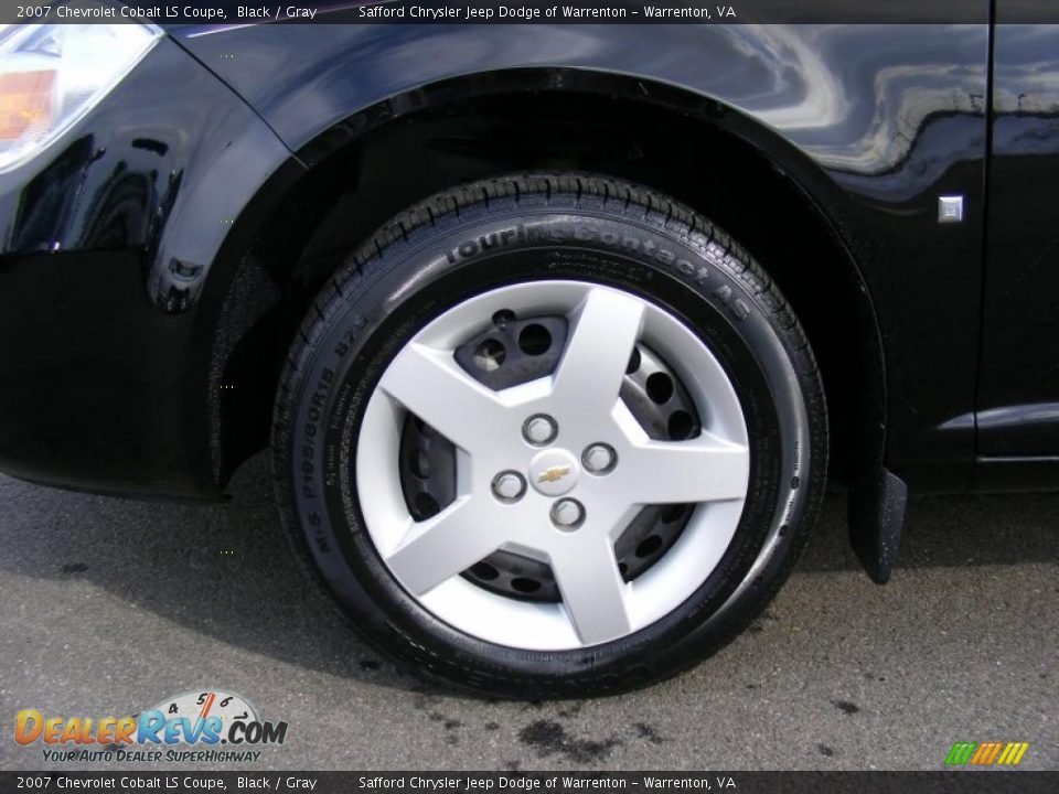 2007 Chevrolet Cobalt LS Coupe Black / Gray Photo #25