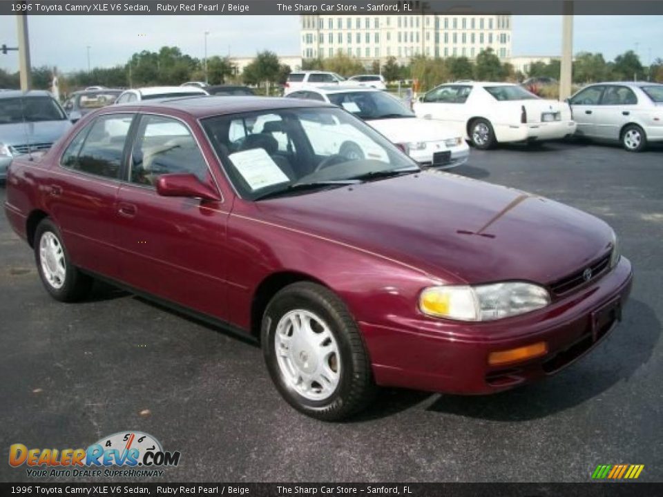 1996 red toyota camry #5