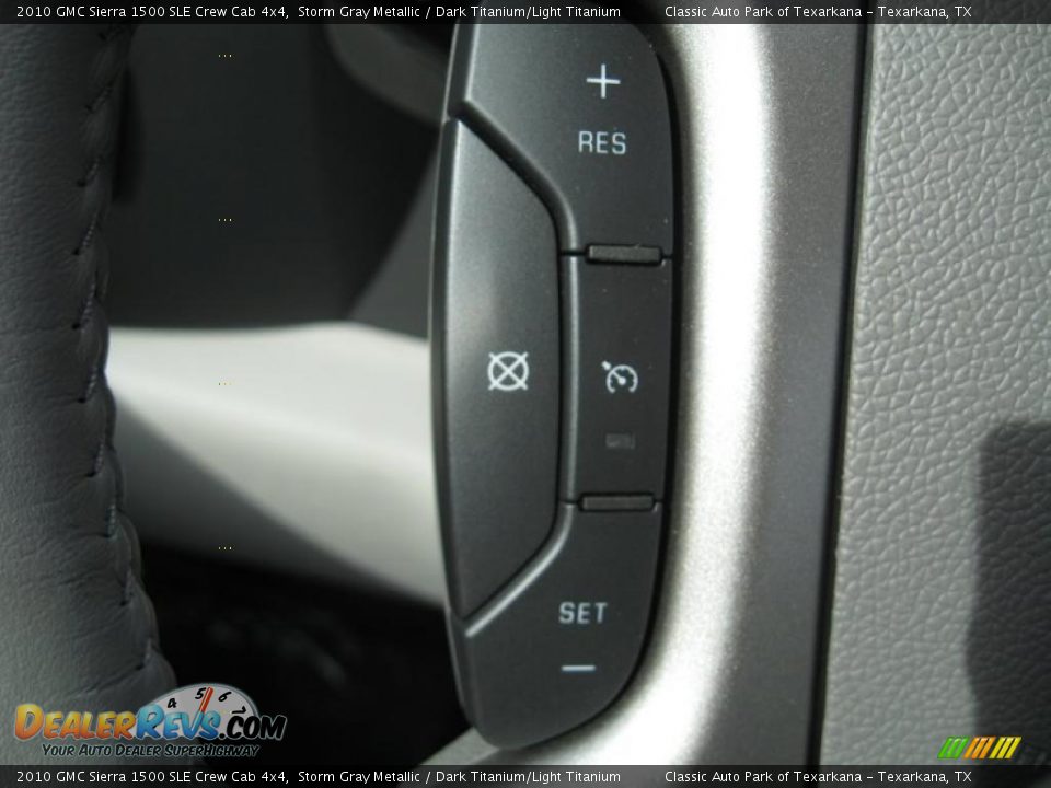2010 GMC Sierra 1500 SLE Crew Cab 4x4 Storm Gray Metallic / Dark Titanium/Light Titanium Photo #18