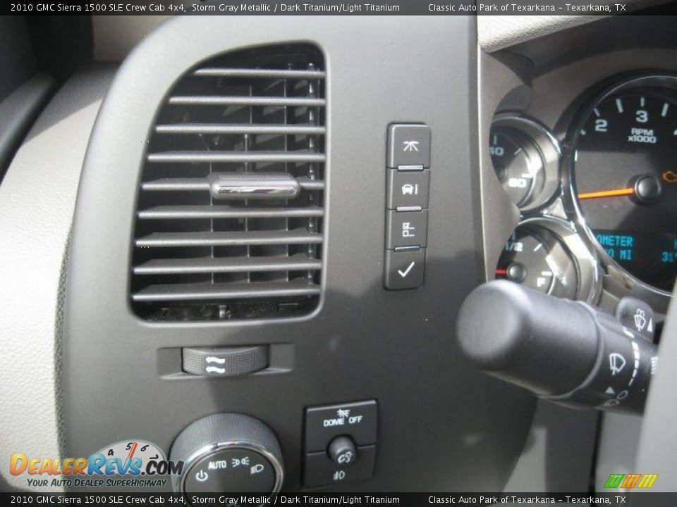2010 GMC Sierra 1500 SLE Crew Cab 4x4 Storm Gray Metallic / Dark Titanium/Light Titanium Photo #21