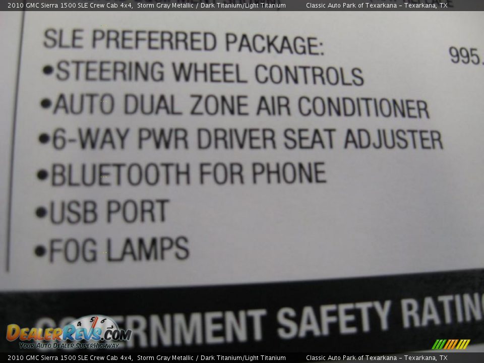 2010 GMC Sierra 1500 SLE Crew Cab 4x4 Storm Gray Metallic / Dark Titanium/Light Titanium Photo #27