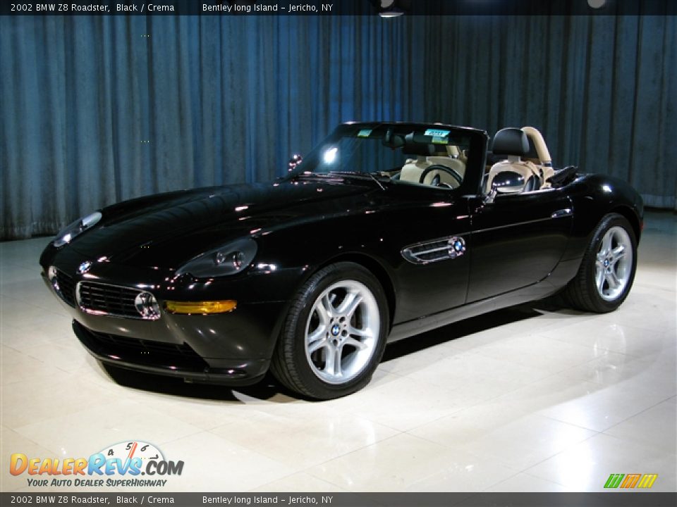 2002 BMW Z8 Roadster Black / Crema Photo #1