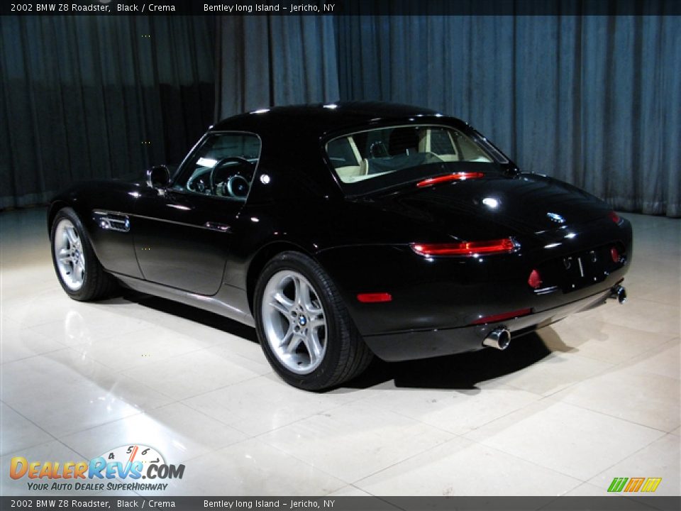 2002 BMW Z8 Roadster Black / Crema Photo #2