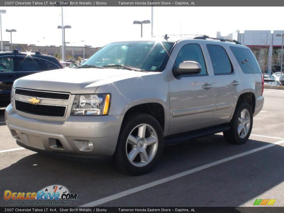 2007 Chevrolet Tahoe LT 4x4 Silver Birch Metallic / Ebony Photo #1