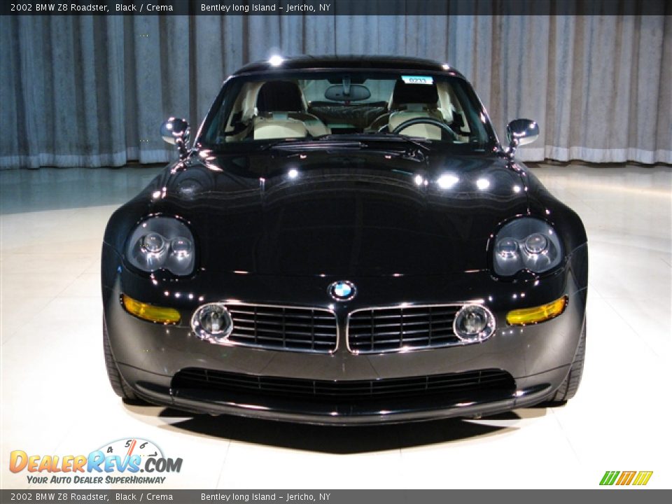 2002 BMW Z8 Roadster Black / Crema Photo #4