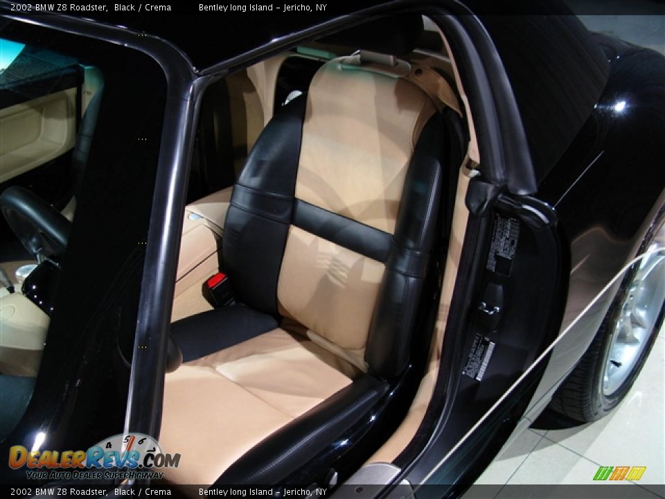2002 BMW Z8 Roadster Black / Crema Photo #5