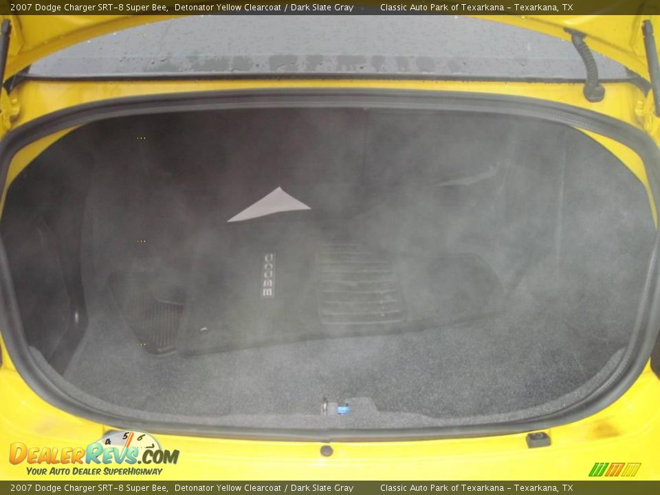 2007 Dodge Charger SRT-8 Super Bee Detonator Yellow Clearcoat / Dark Slate Gray Photo #7