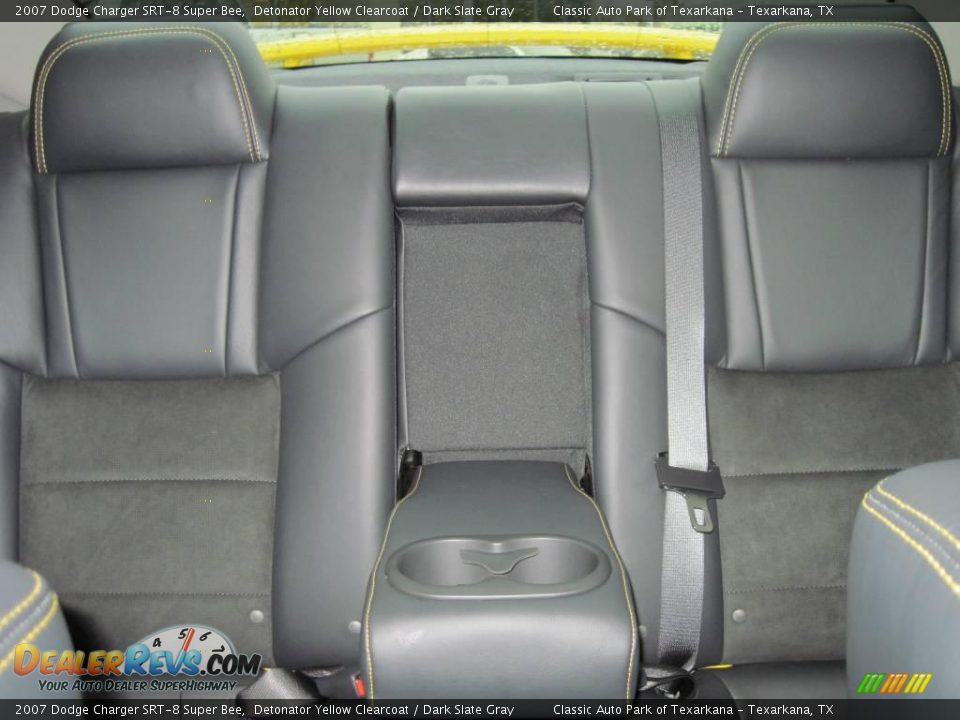 2007 Dodge Charger SRT-8 Super Bee Detonator Yellow Clearcoat / Dark Slate Gray Photo #8
