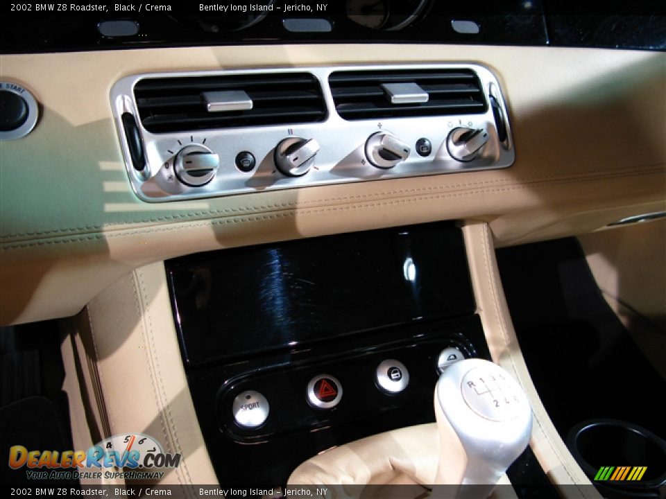 2002 BMW Z8 Roadster Black / Crema Photo #9