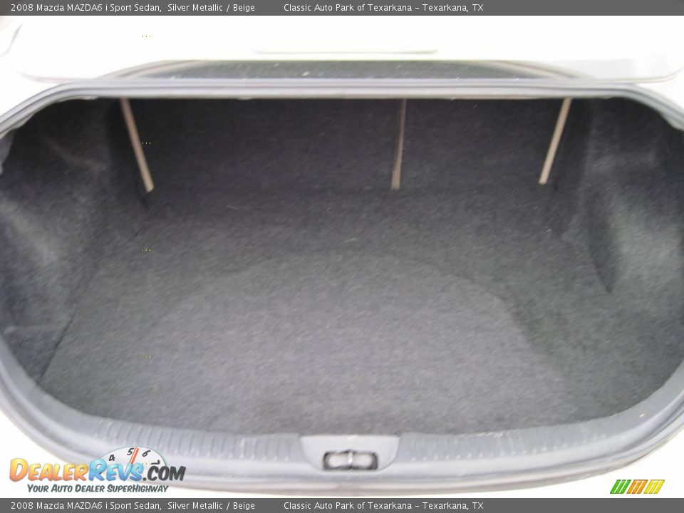 2008 Mazda MAZDA6 i Sport Sedan Silver Metallic / Beige Photo #7