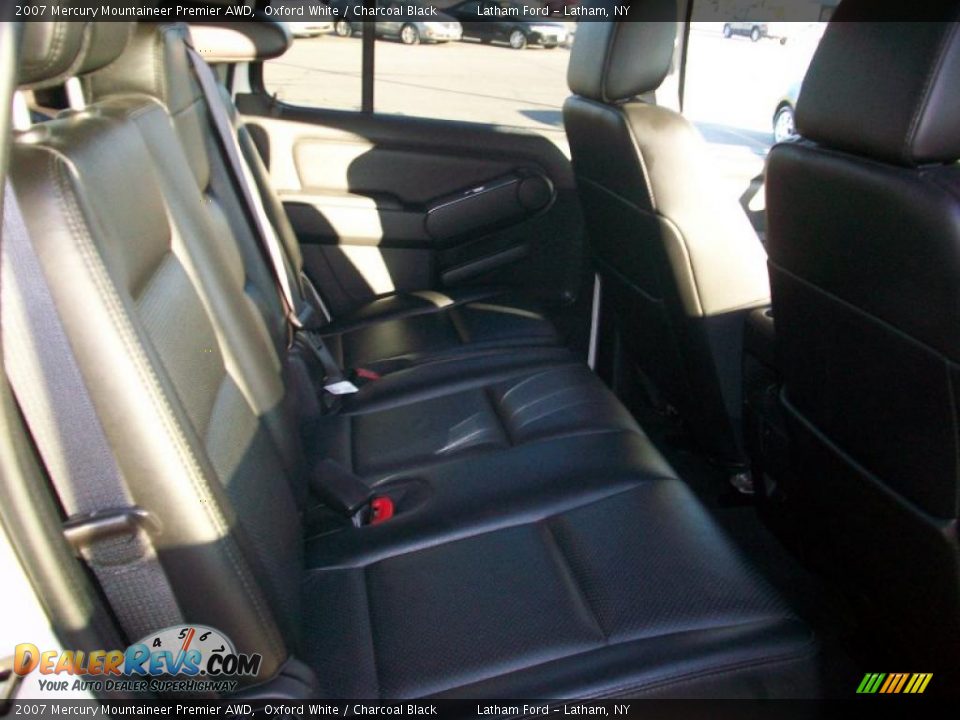 2007 Mercury Mountaineer Premier AWD Oxford White / Charcoal Black Photo #9