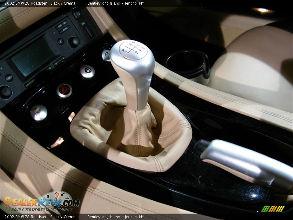 2002 BMW Z8 Roadster Black / Crema Photo #11