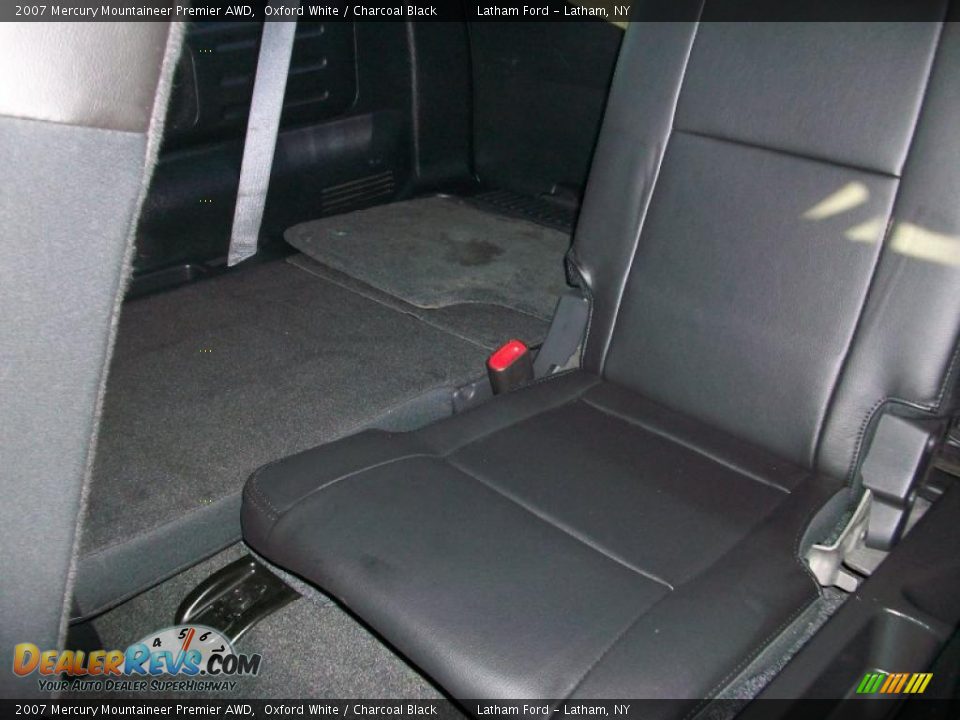 2007 Mercury Mountaineer Premier AWD Oxford White / Charcoal Black Photo #10
