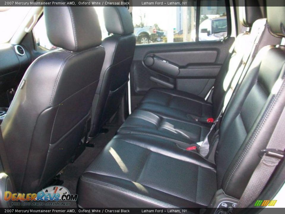 2007 Mercury Mountaineer Premier AWD Oxford White / Charcoal Black Photo #11