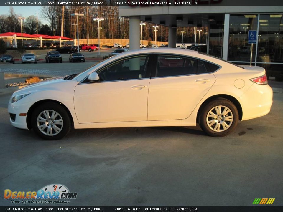 2009 Mazda MAZDA6 i Sport Performance White / Black Photo #3