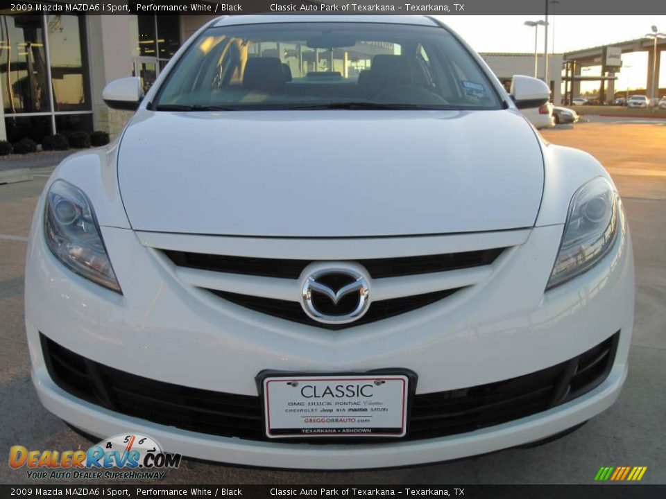 2009 Mazda MAZDA6 i Sport Performance White / Black Photo #5