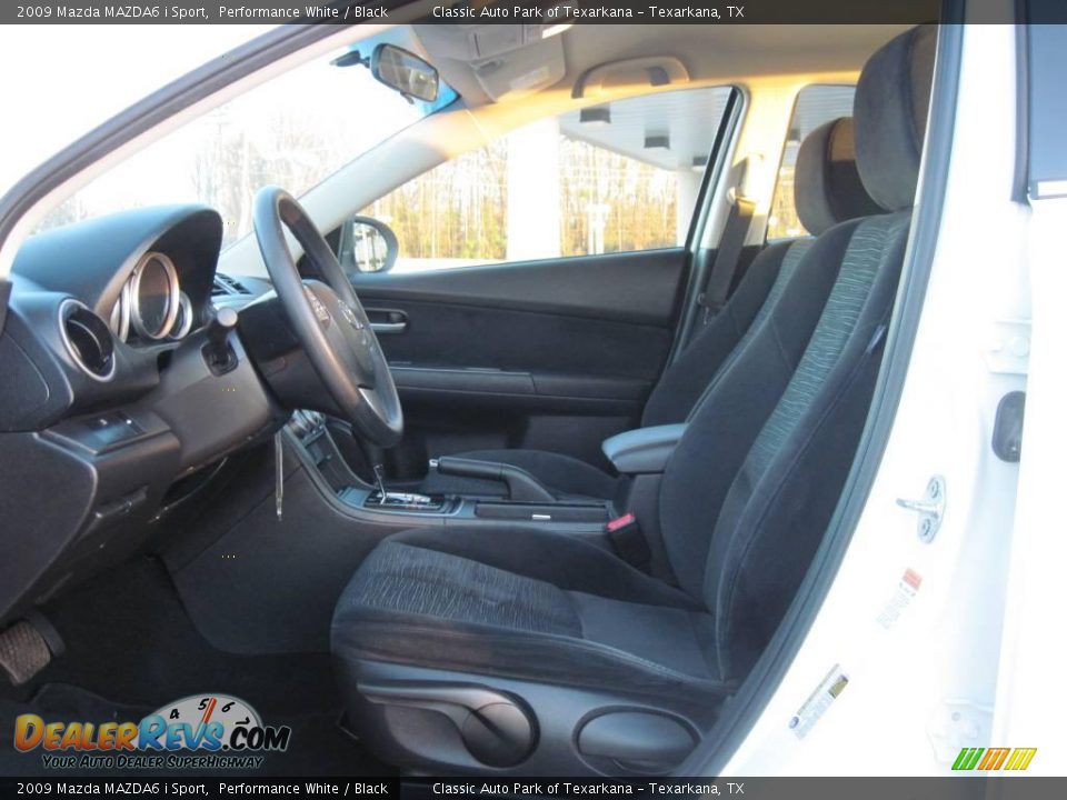2009 Mazda MAZDA6 i Sport Performance White / Black Photo #9