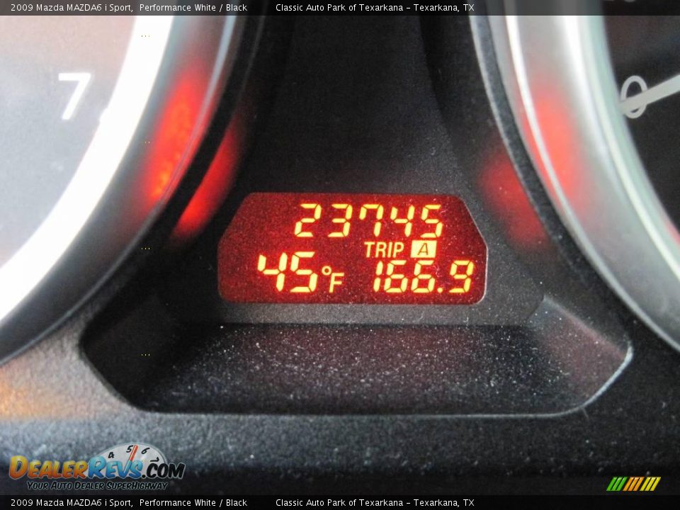 2009 Mazda MAZDA6 i Sport Performance White / Black Photo #12