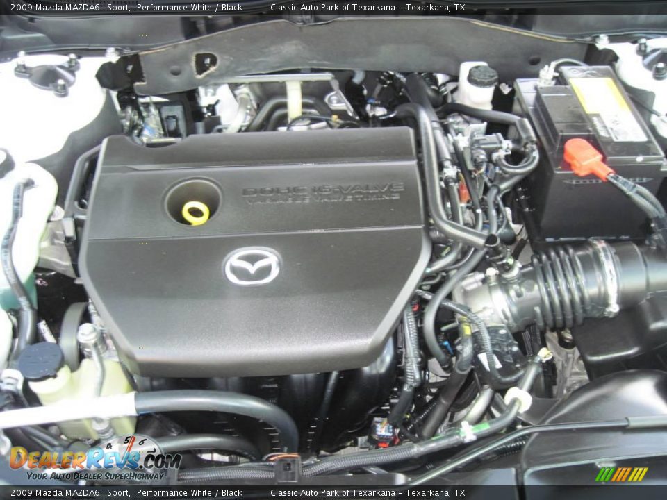 2009 Mazda MAZDA6 i Sport Performance White / Black Photo #14