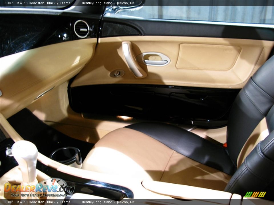 2002 BMW Z8 Roadster Black / Crema Photo #12