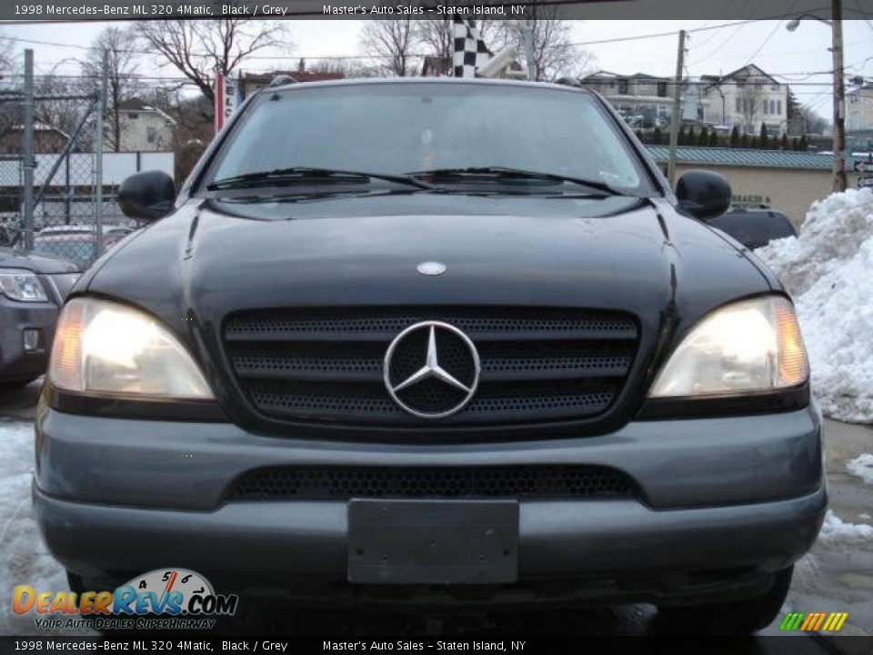 1998 Mercedes-Benz ML 320 4Matic Black / Grey Photo #4