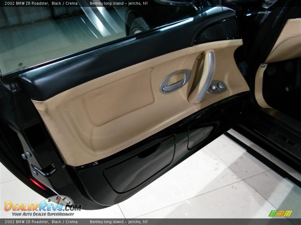 2002 BMW Z8 Roadster Black / Crema Photo #13