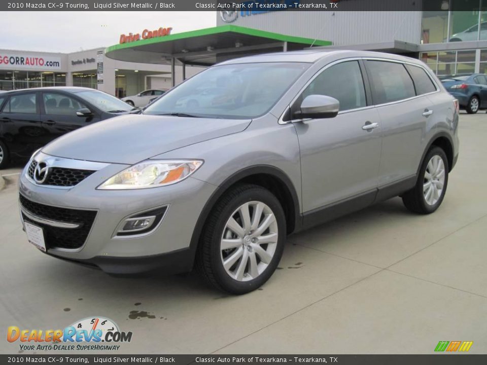 2010 Mazda CX-9 Touring Liquid Silver Metallic / Black Photo #1