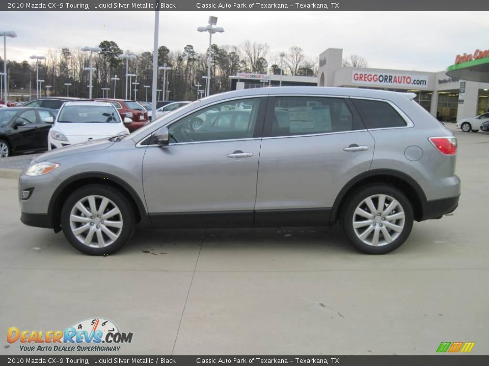 2010 Mazda CX-9 Touring Liquid Silver Metallic / Black Photo #3