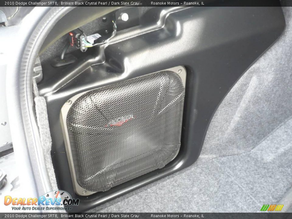 2010 Dodge Challenger SRT8 Brilliant Black Crystal Pearl / Dark Slate Gray Photo #20