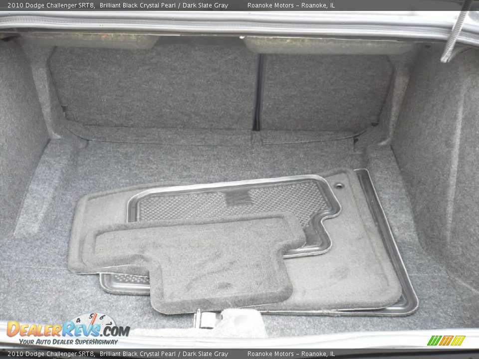 2010 Dodge Challenger SRT8 Brilliant Black Crystal Pearl / Dark Slate Gray Photo #21