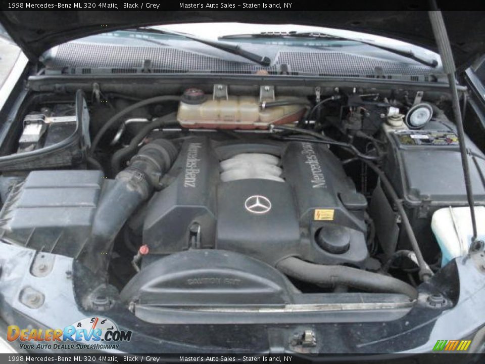 1998 Mercedes-Benz ML 320 4Matic Black / Grey Photo #21
