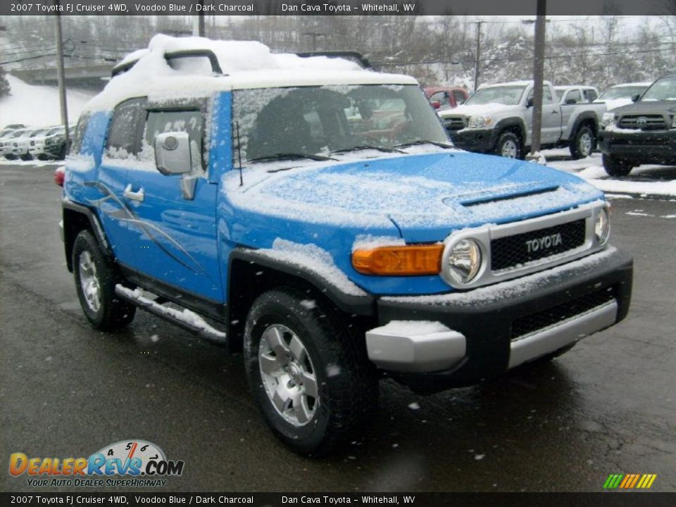 2007 Toyota FJ Cruiser 4WD Voodoo Blue / Dark Charcoal Photo #1