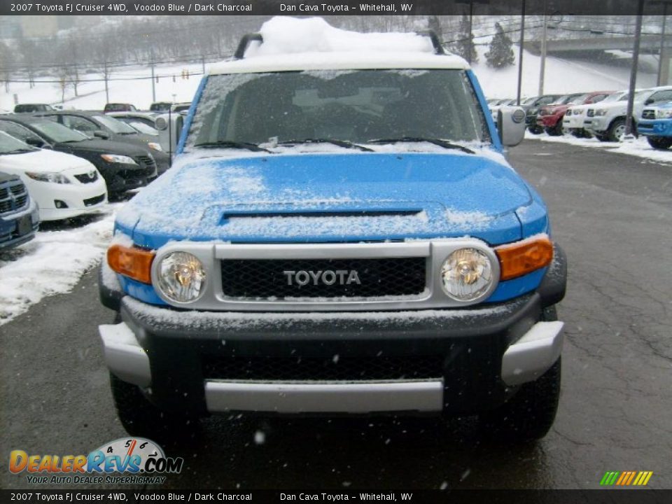2007 Toyota FJ Cruiser 4WD Voodoo Blue / Dark Charcoal Photo #2